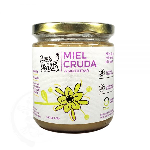 Miel Cruda Y Sin Filtrar 500 Grs Alma Zen Organic