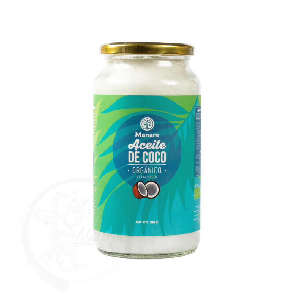 Aceite de coco orgánico 200 ml. Manare